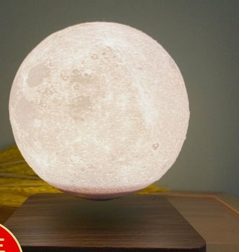 Magnetic Levitation  Lamp Moon Light 3D